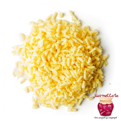 Стружка из белого шоколада Mona Lisa (Callebaut), 1 кг