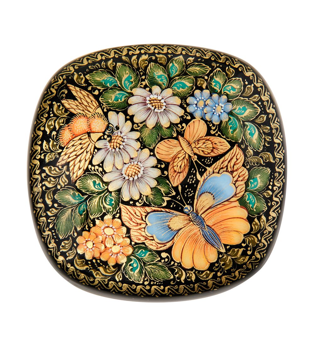 Народные промыслы ШК-30/101 Шкатулка «Лето» исп. Петрова И.