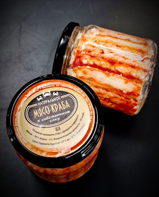 Мясо Краба в собственном соку