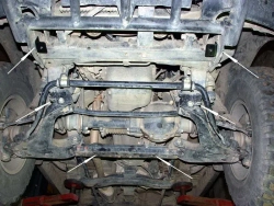 Защита картера Sheriff для Mitsubishi L200 III 1996-2005 арт.14.0636