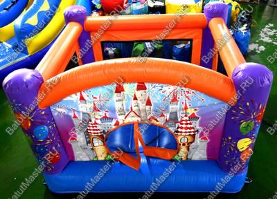 Детский надувной батут "Фейерверк радости"