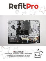 Верхняя панель с клавиатурой (топкейс) для ноутбука Lenovo Legion Y540-15IRH с подсветкой, черная, раскладка - английская (5CB0U42728)