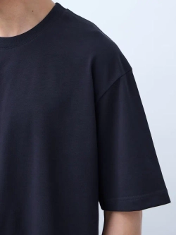 Футболка оверсайз (темно-синий) 230 г