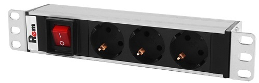 Блок розеток  ЦМО R-10-3S-V-220-Z