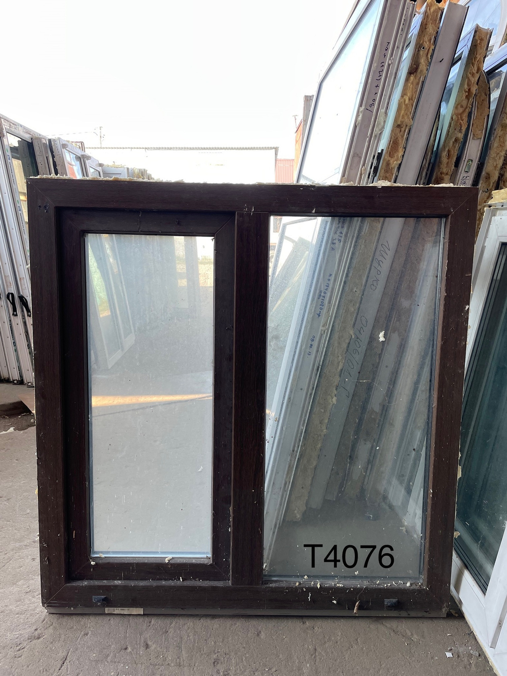 БУ Окно Пластиковое 110(в) х 108(ш)