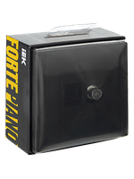 FORTE&PIANO Розетка двойная TV+RJ45 кат.5E FP136 черный IEK