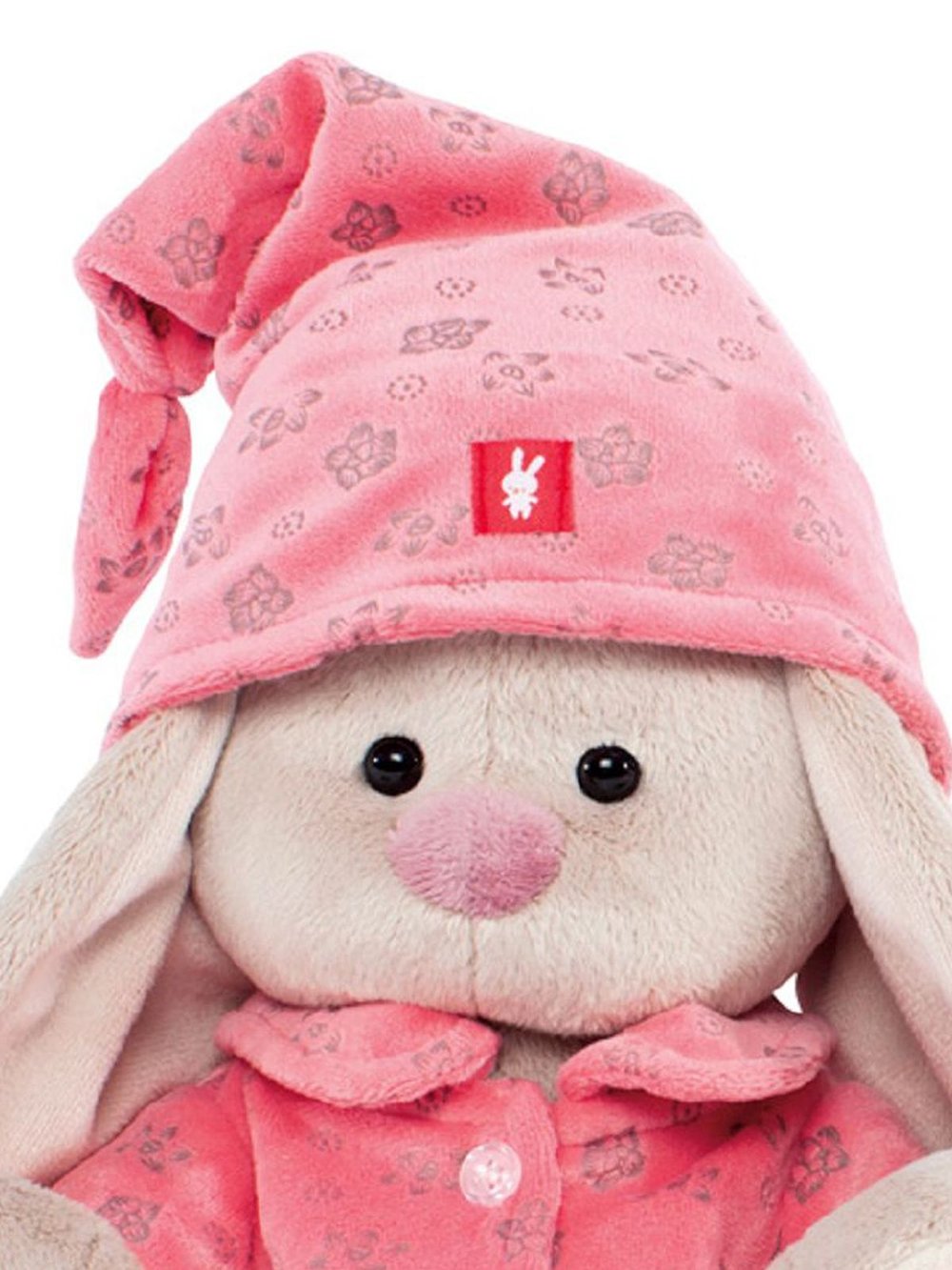 Мягкая игрушка Зайка Ми в розовой пижаме 23 cm