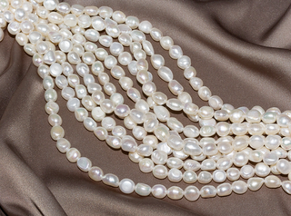 Жемчуг барочный 7мм, 5А