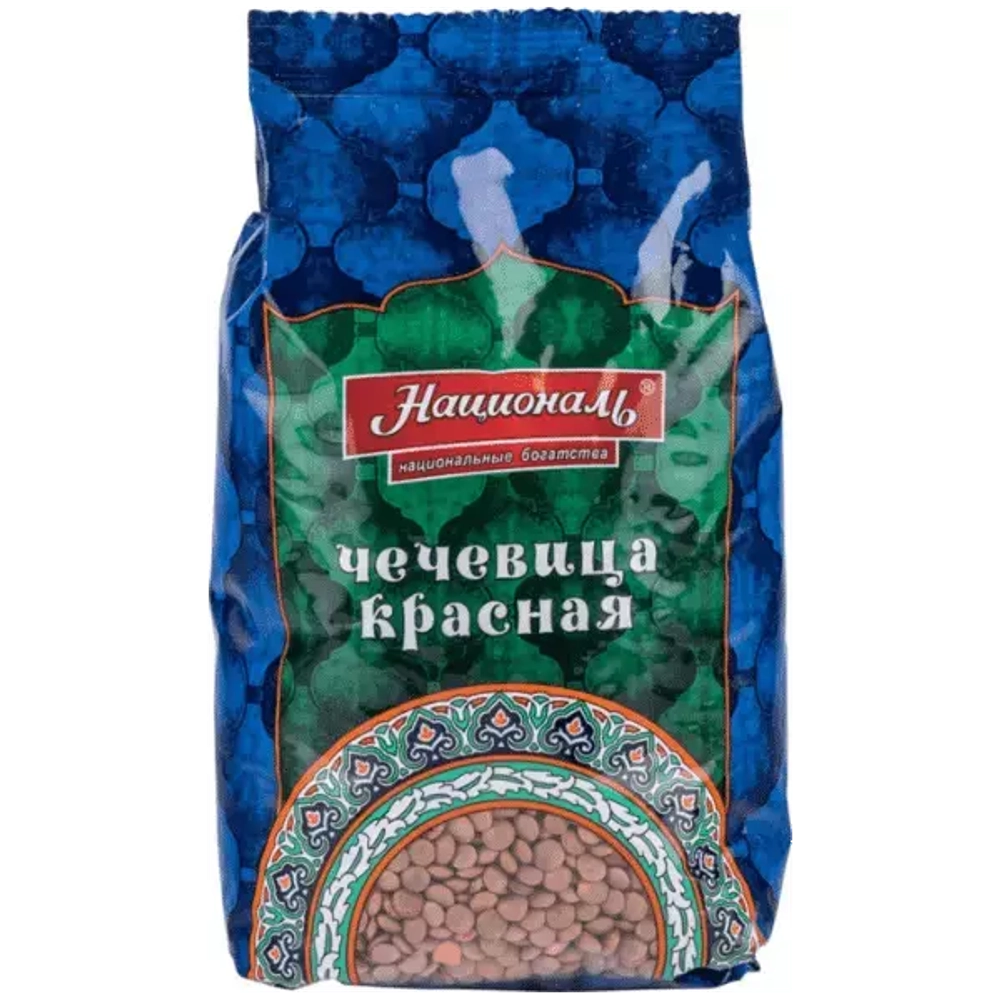 Чечевица красная "Националь" 450гр.
