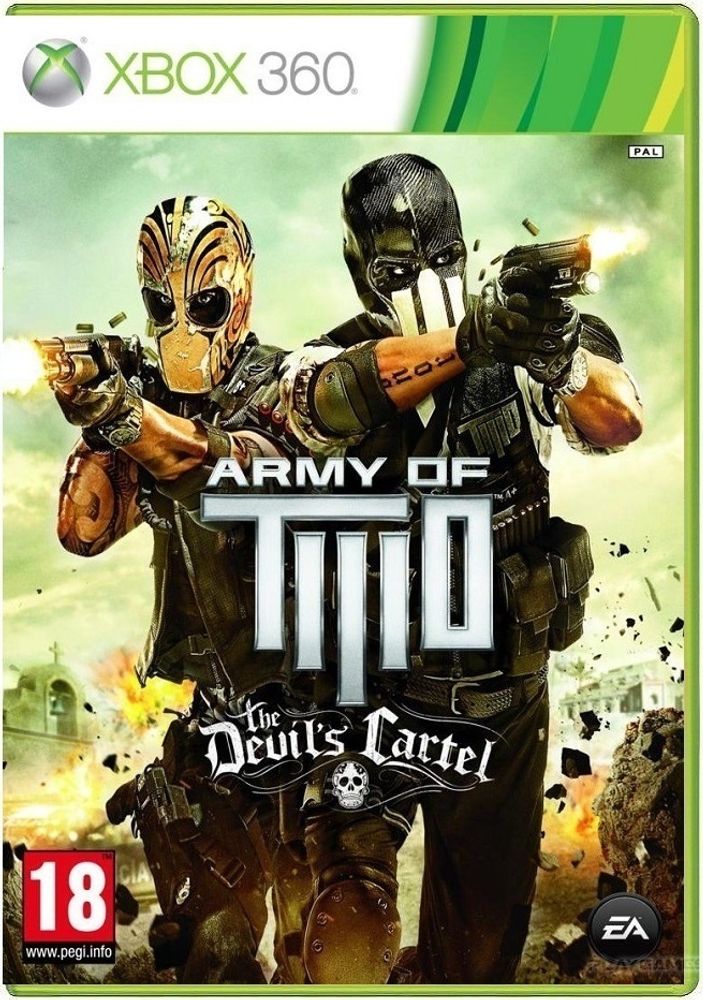 Army of Two the Devils Cartel Xbox 360 Б/У