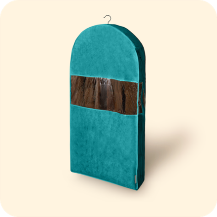 Чехол для шуб 130х60х18. Антимолевый