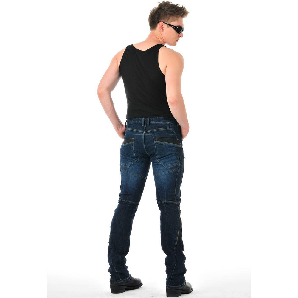 Мотоджинсы с защитой Maxler Jean Men MJ-002-1