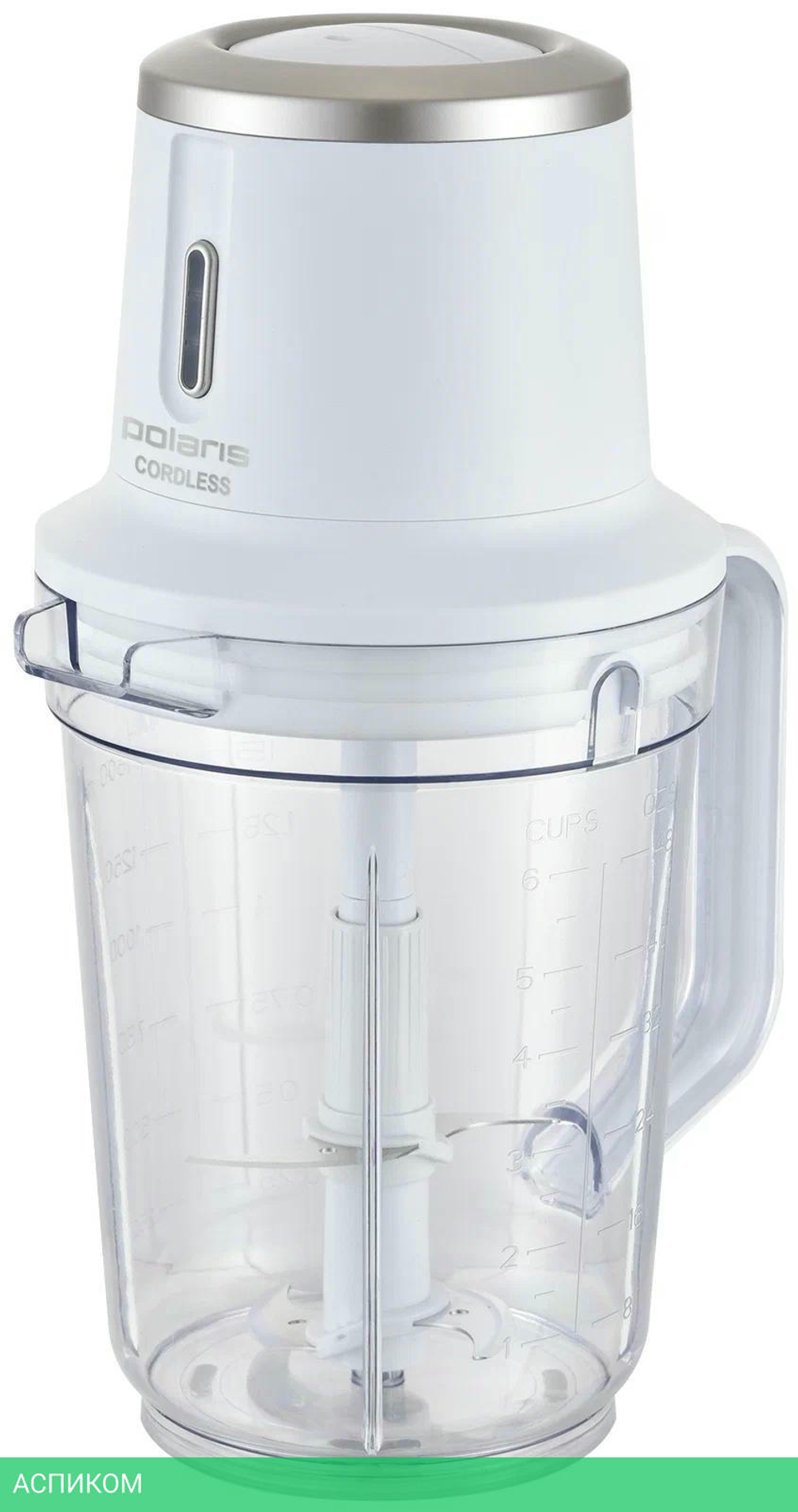 Блендер Polaris CordLess белый (PTB 0435)