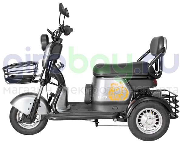 Электроскутер LS-CO KTX 1000W (60V/20Ah) - Серый фото №3