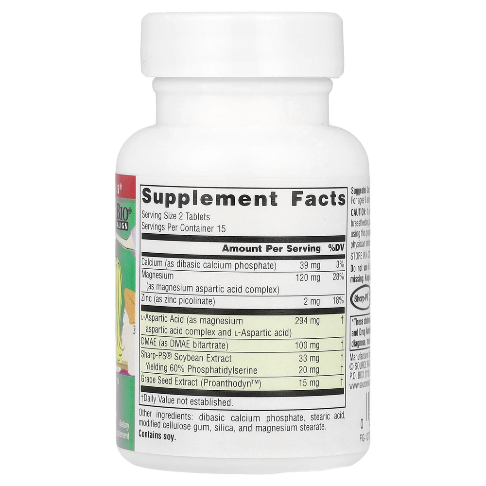 Source Naturals, Attentive Child ™, 30 таблеток