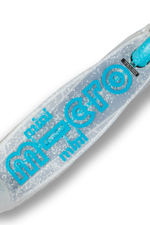 Самокат Mini Micro Deluxe Orion LED складной, голубой