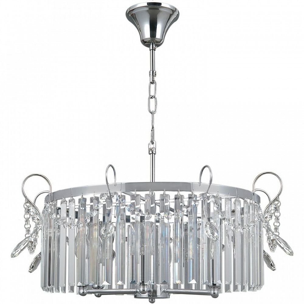 Подвесная люстра ILLUMICO  IL3530-6PSQ-39 CR