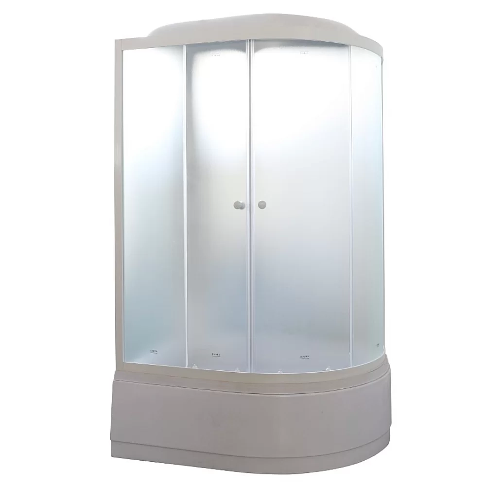 Душевая кабина Parly Tomorrow EF1221L, раздвижные двери, тропический душ, 80x120x215см