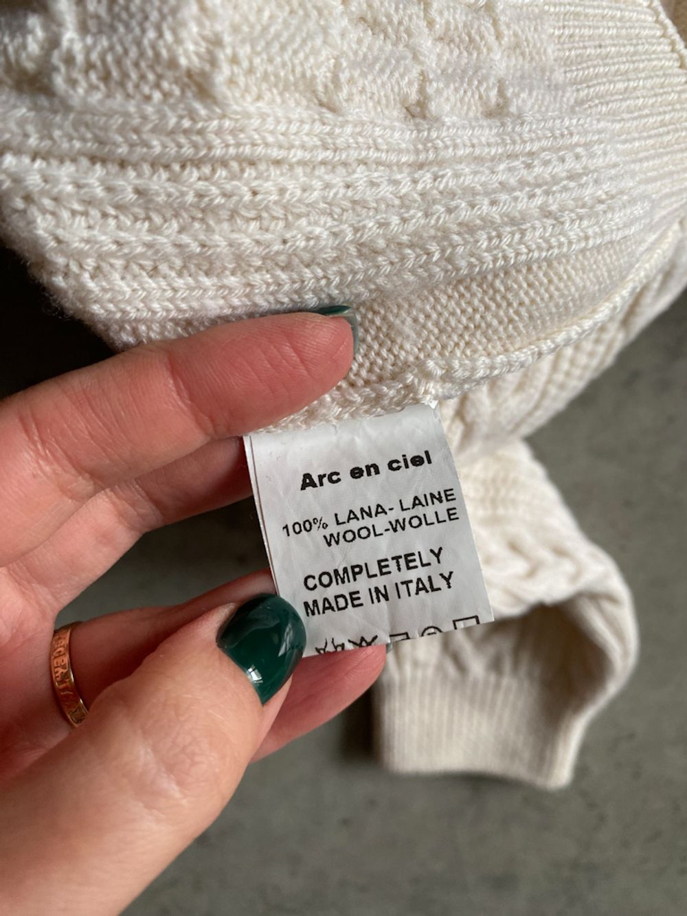 Шерстяной свитер Arc en ciel, 116