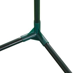 UGH-S32 L270 GREEN-GREEN Парник уличный. 270x90x90см. Металлическая труба в ПВХ. цвет зеленый. Тент из армированного полиэтилена 135г-м2. цвет сетки зеленый. TM ФитоЛето