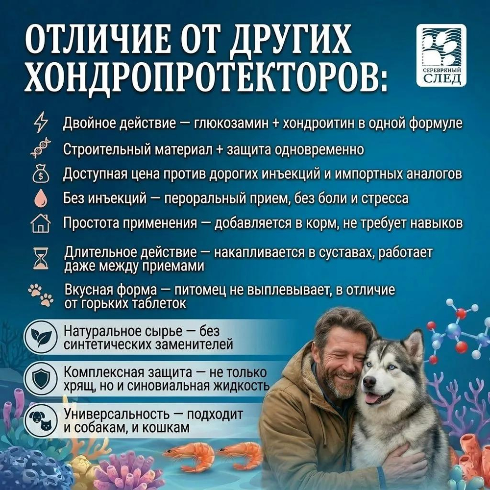 Глюкозамин + Хондроитин + МСМ 150 капсул.