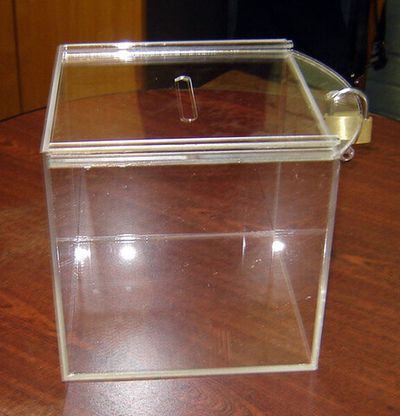 Ящик для пожертвований 200х200х200