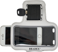Чехол для телефона с креплением на руку Bradex SF 0729, 175*110 мм, белый
