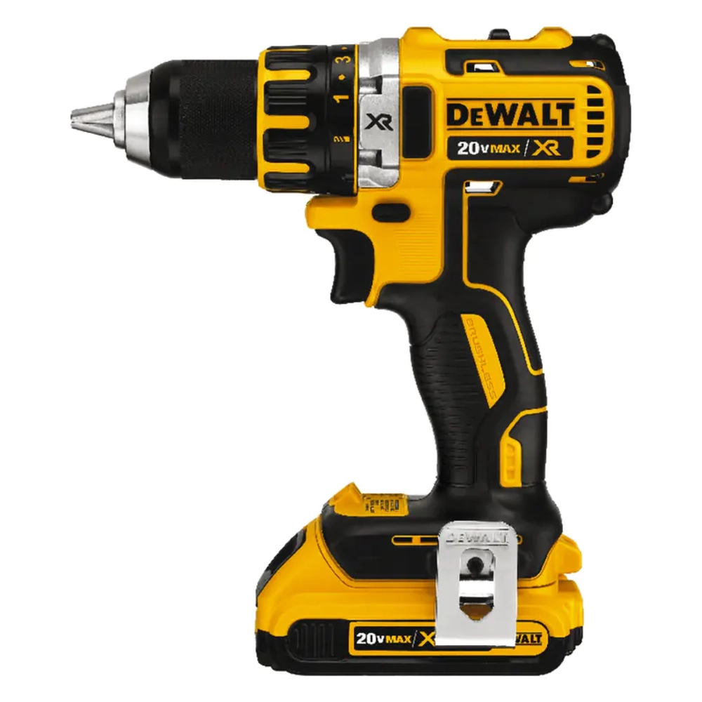 DeWalt DCD790D2 шуруповерт (2 x 2 Ач, ЗУ)