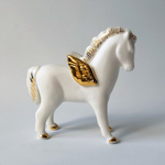 фарфоровая игрушка Быстрее ветра — символ 2026 года Лошадь — Leoleo handmade