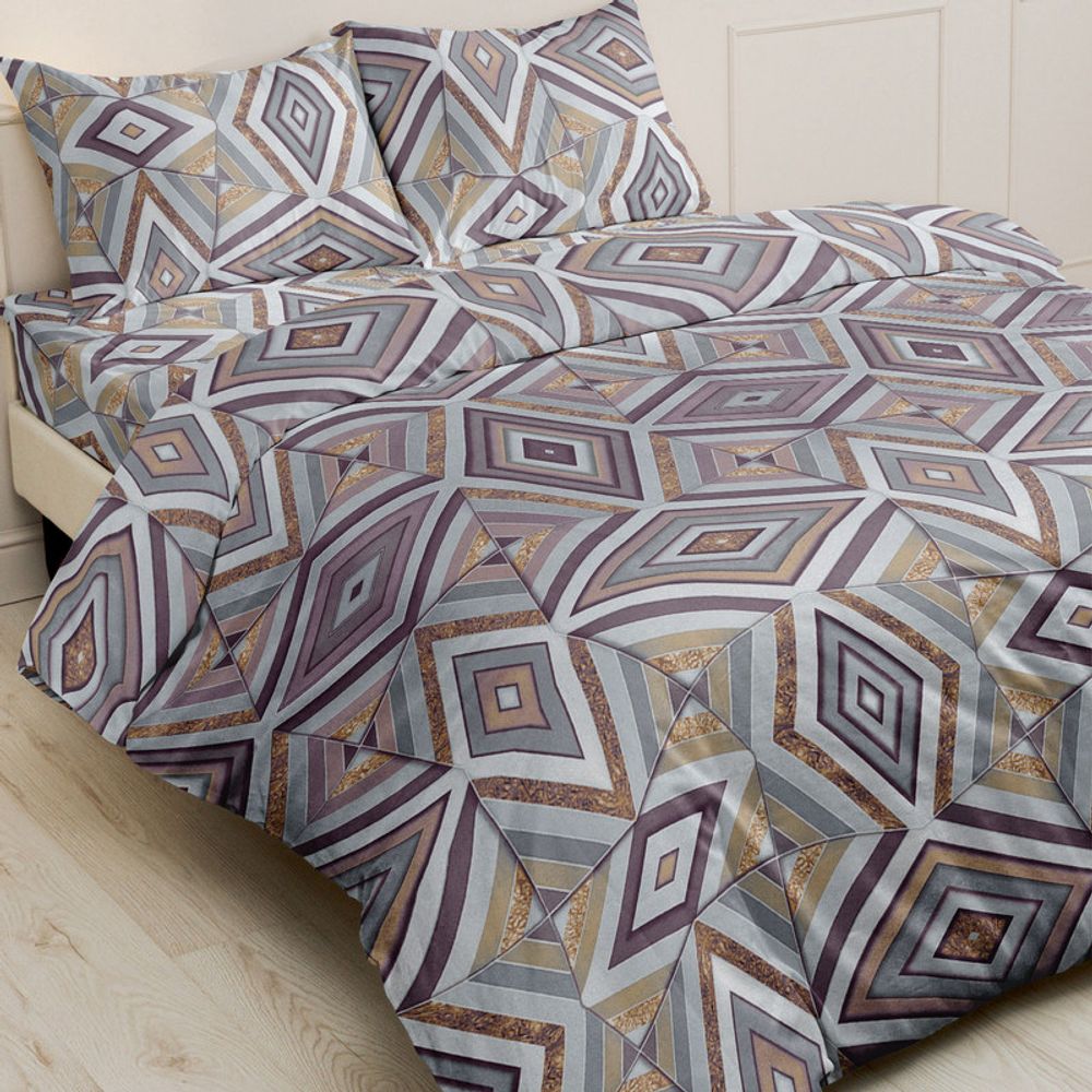 Комплект постельного белья "П37. 21787", бязь Шуйская Премиум, 100% хлопок.