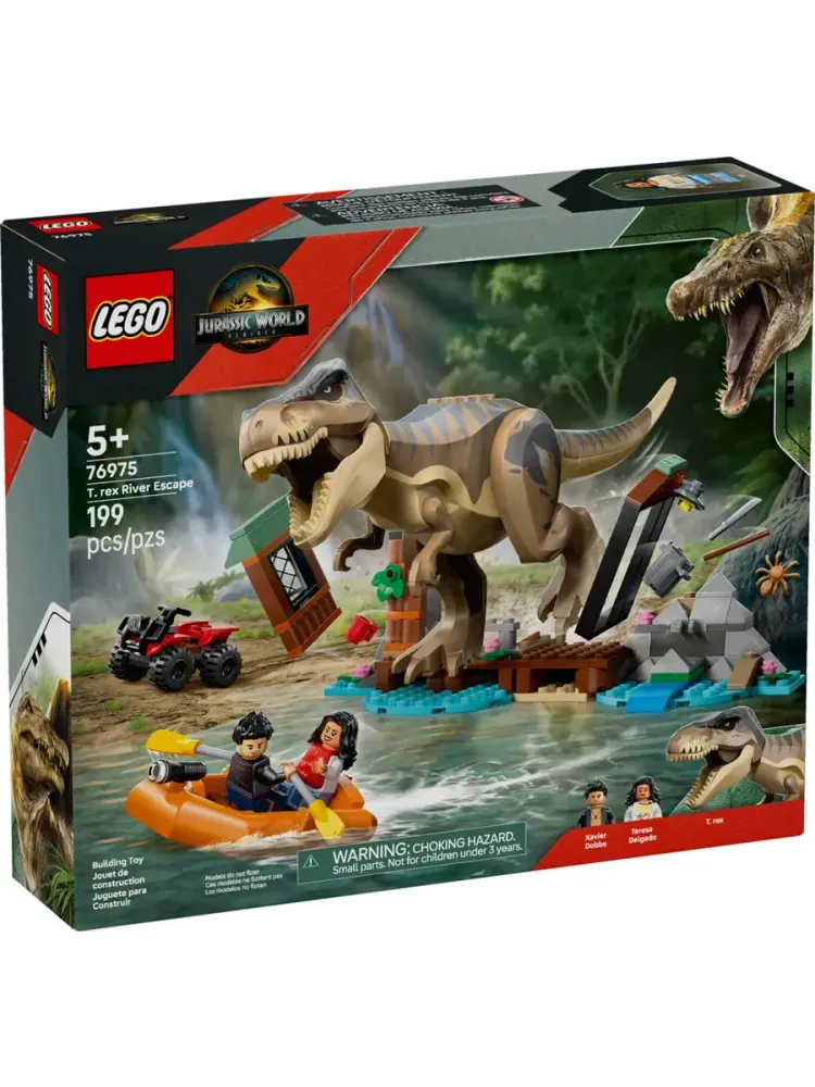 Конструктор Jurassic World 76975 Побег тираннозавра