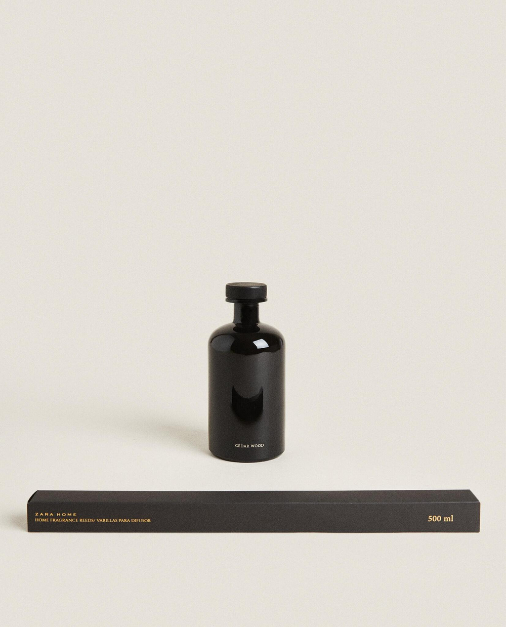 Zara Home CEDAR WOOD REED DIFFUSERS — ароматический диффузор с тростниковыми палочками, Кедр, 500 мл