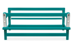 Кроватка детская Lillaland Lilla Aria с маятником Ocean Blue
