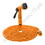 Набор для полива с растягивающимся шлангом 30м Вихрь