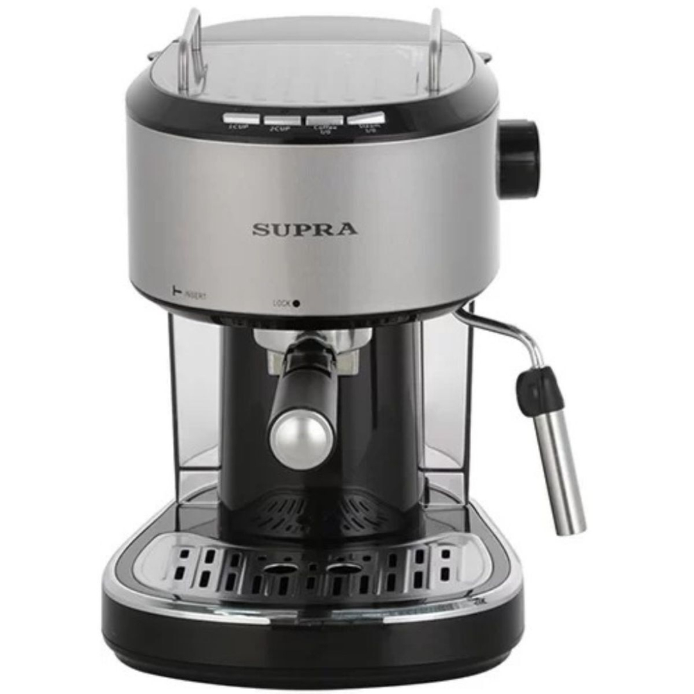 Кофеварка электр, рожковая, Supra, CMS-1515, 850 Вт, 15 бар, 13135