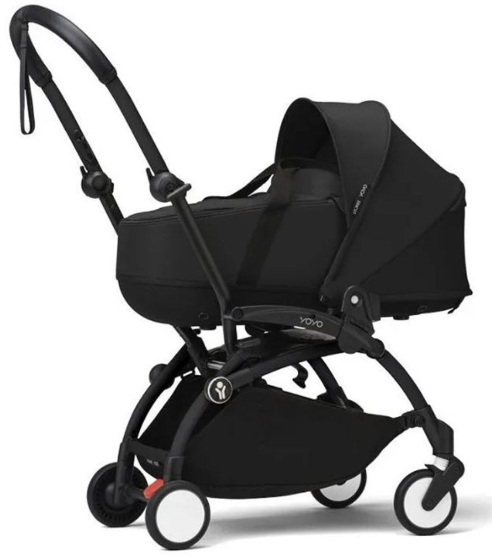Коляска Stokke YOYO3 Newborn Shell рама чёрная Black 2 в 1 Black
