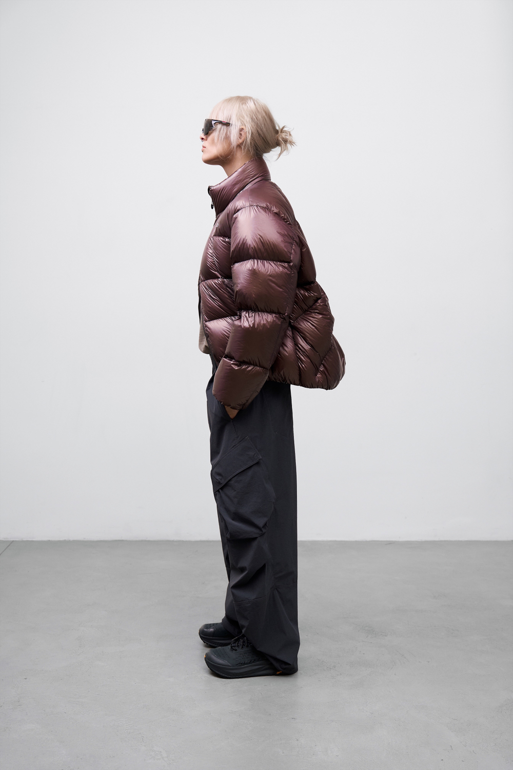 Куртка Nothomme Blue Ultra-Lightweight Water-Repellent Down Jacket "Purple"