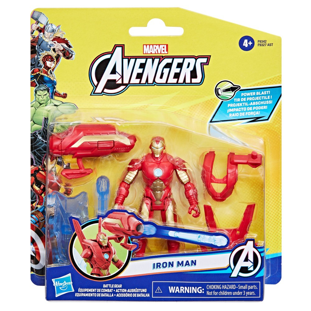 Hasbro Marvel Avengers - Фигурка Iron Man 10 см F9342