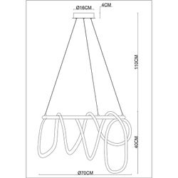 Подвесная люстра Arte Lamp