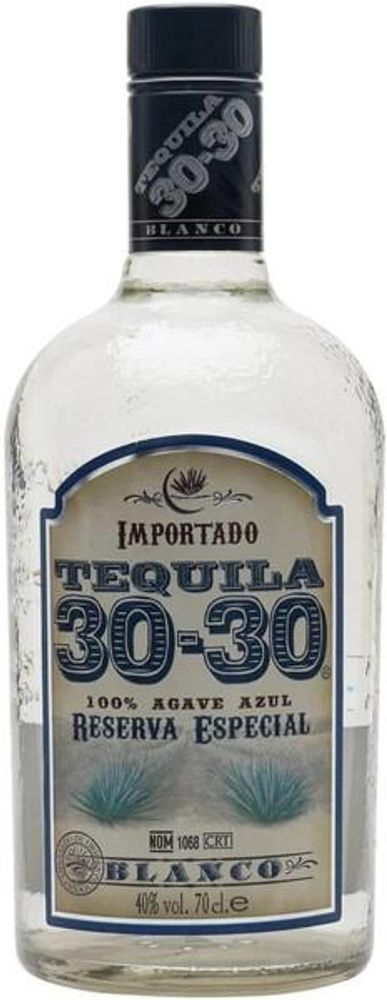 Текила 30-30 Резерва Эспесиаль Бланко 0,7л