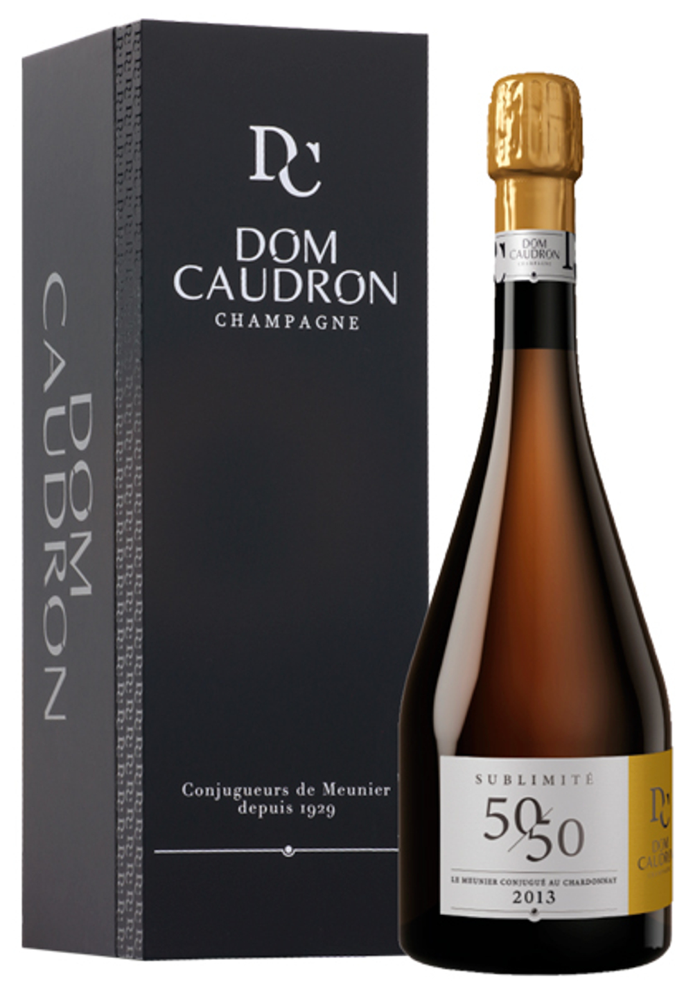 Шампанское Dom Caudron 50/50 Sublimite Brut 2013, 0,75 п/уп