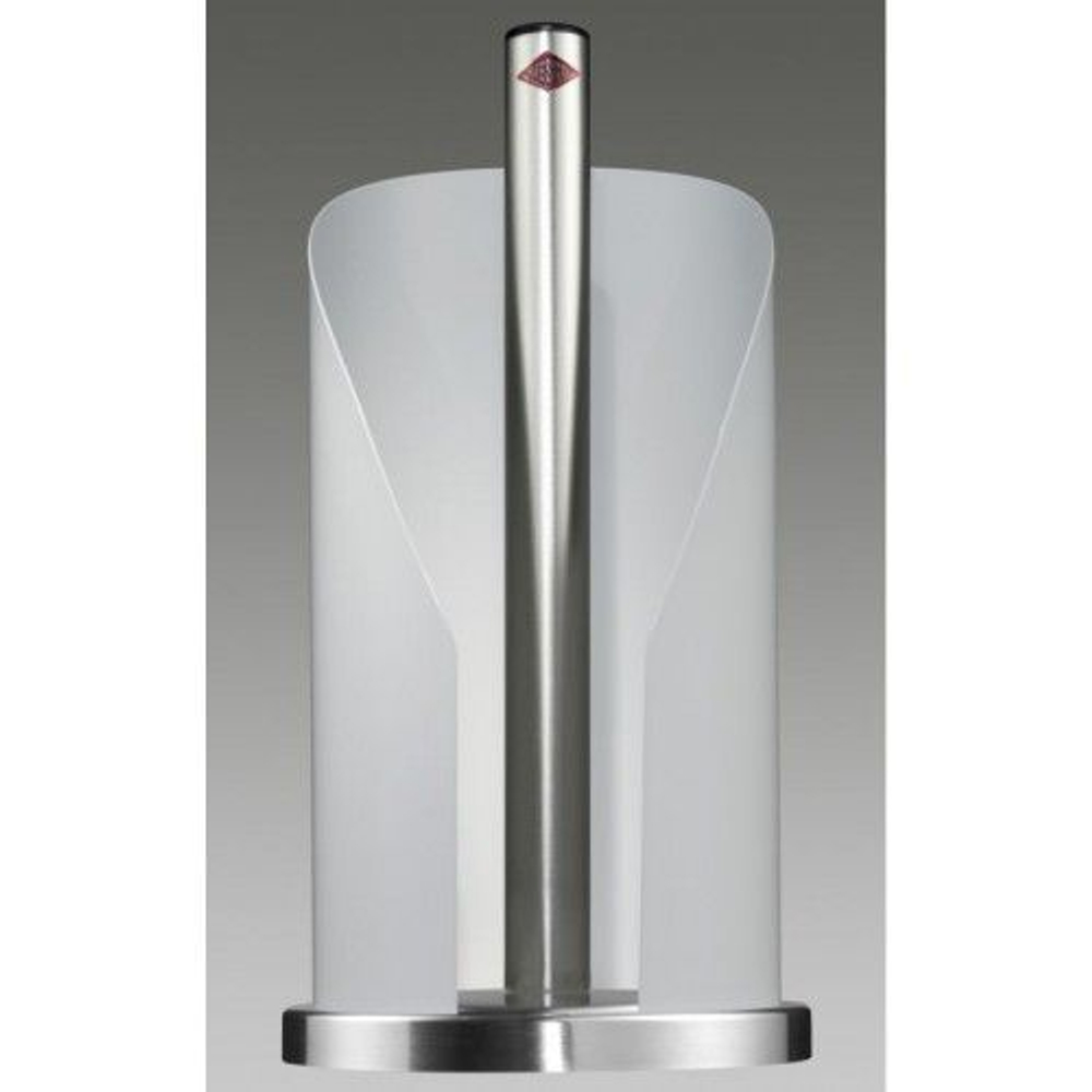 Держатель для бумажных полотенец 15.5х30см Wesco Paper Roll Holder белый Германия