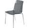 Стул X-Treme S прозрачный серый