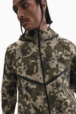 Кофта Nike Tech Fleece Hoodie Windrunner Camo Full-Zip - зеленый