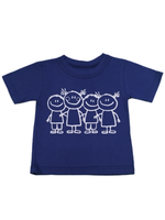 1401 Футболка детская индиго (72)