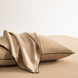 Комплект постельного белья Однотонный Сатин Элитный OCE005