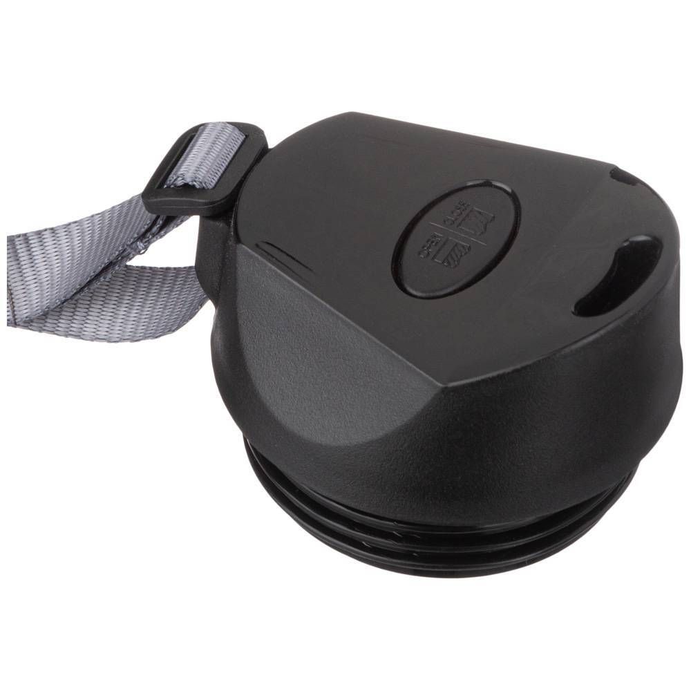 ТЕРМОКРУЖКА AGNESS "ЛЕВ" С КНОПКОЙ-СТОППЕРОМ, 360МЛ КОЛБА НЕРЖ.СТАЛЬ