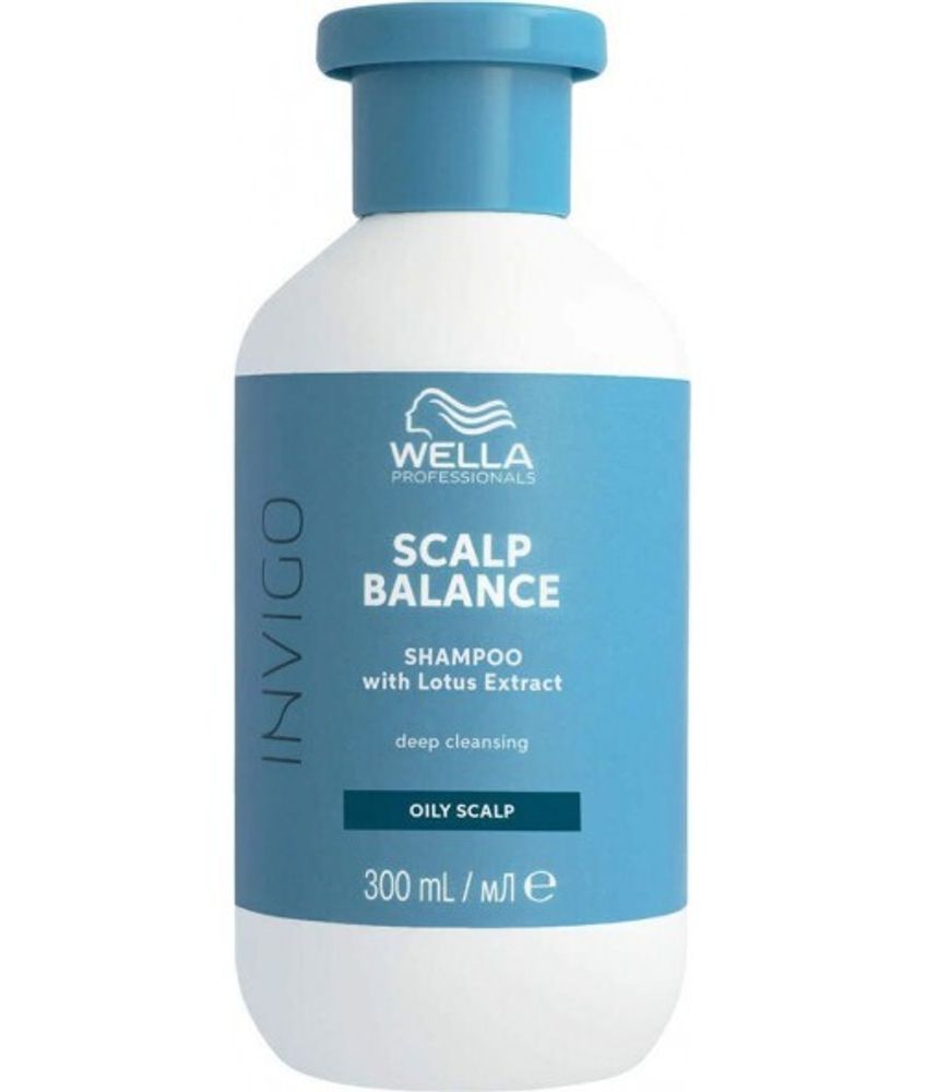 Wella Invigo Scalp Balance Deep Cleansing - Шампунь глубокой очистки 300 мл