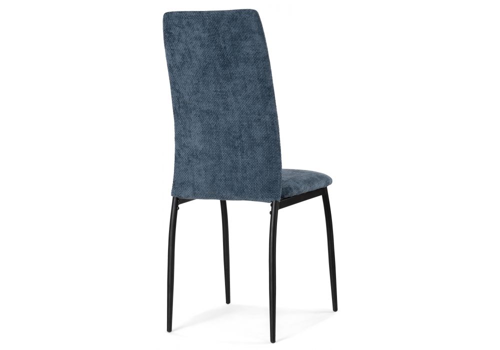 Стул на металлокаркасе Tod black / blue