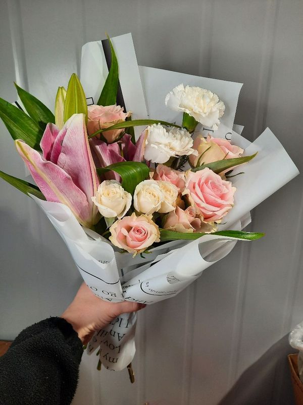 Букет "Шелковое утро"